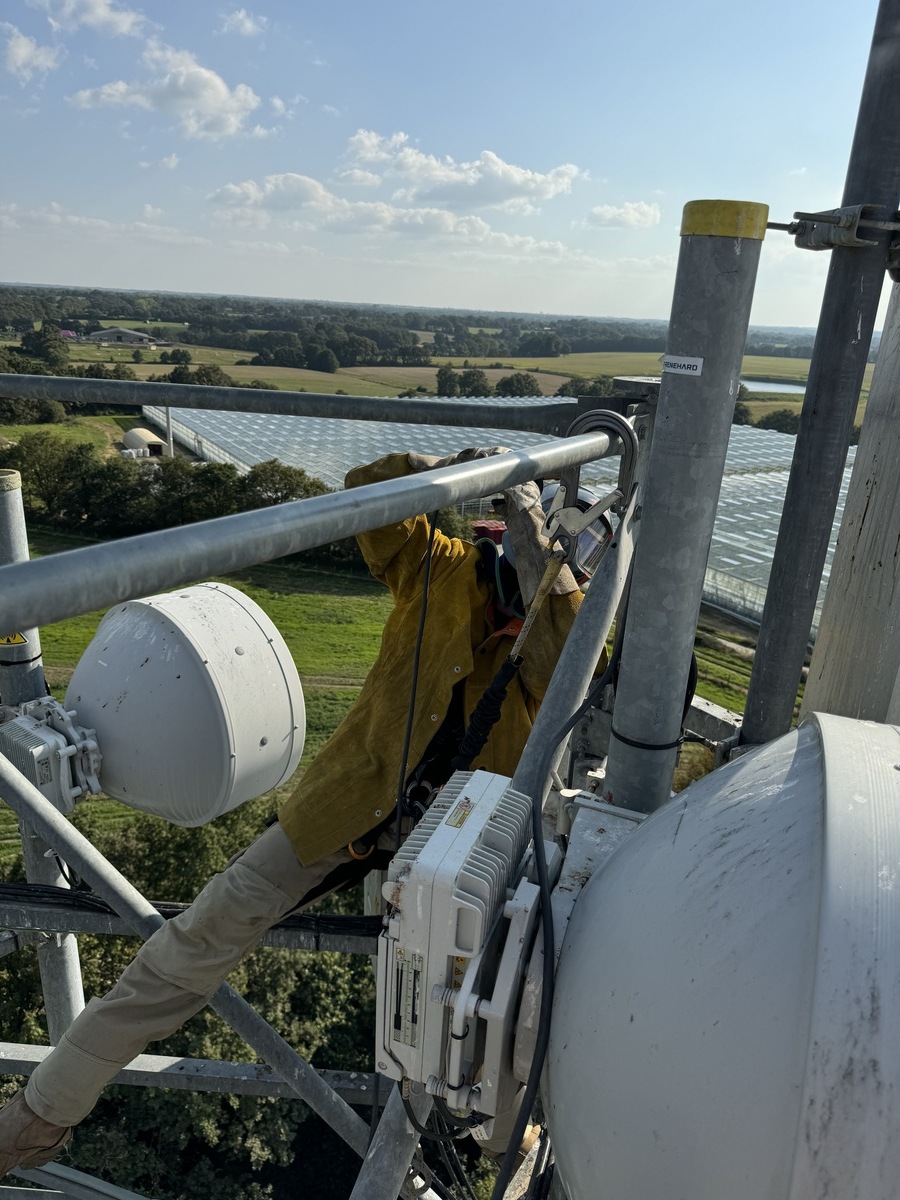 Soudure sur corde à 40m pour ALTIKA – SARL 89 Art, Experts en Hauteur