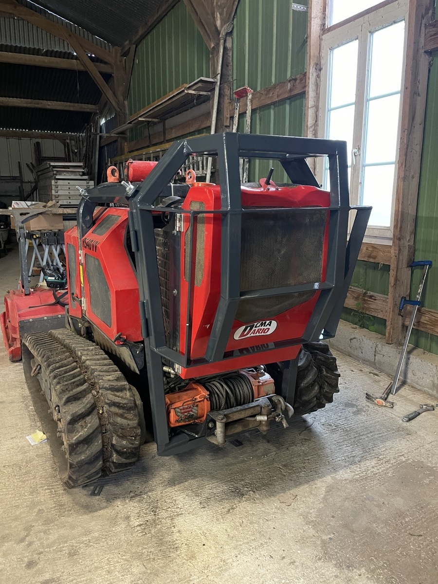 Conception et réalisation d&rsquo;un blindage pour robot de pente à Rennes