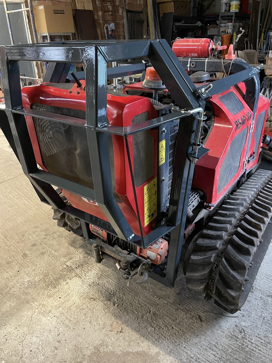 Conception et réalisation d&rsquo;un blindage pour robot de pente à Rennes